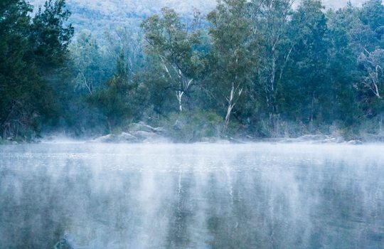 Namoi River pool pre dawn